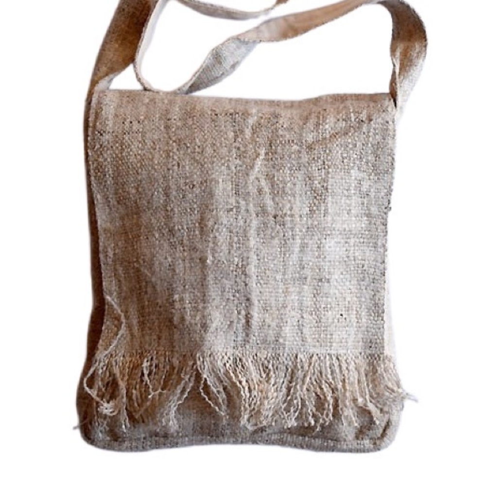 NWOT Hemp Crossbody Bag